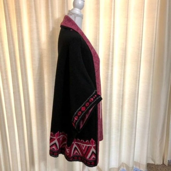 The Pioneer Woman Short Sleeve Ruana Sweater NEW XXL / XXXL *Small Snag - Picture 6 of 12